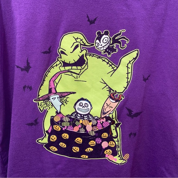 Disney Nightmare Before Christmas Children’s Tee, Girls 7/8, 60% Cotton - Picture 4 of 7